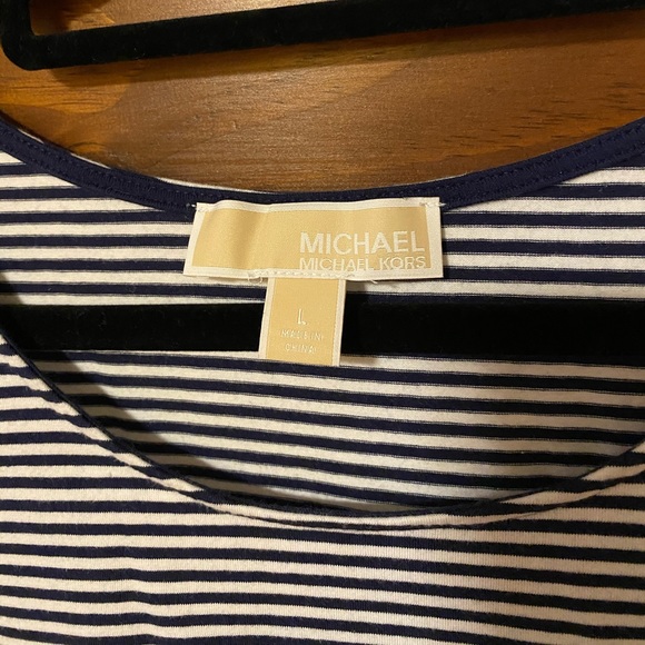 Michael Kors Striped Top - Picture 3 of 4